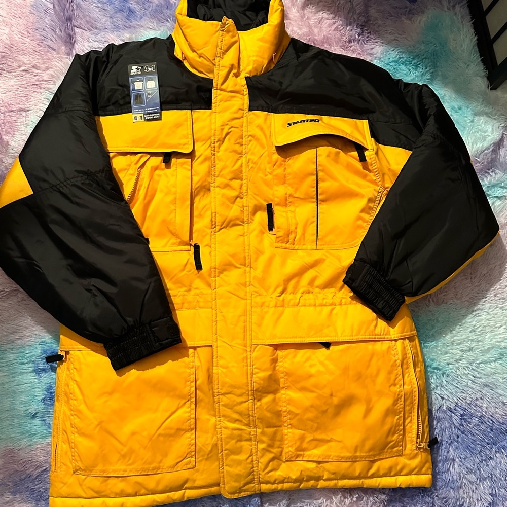 - Men’s Vintage Starter Jacket size M